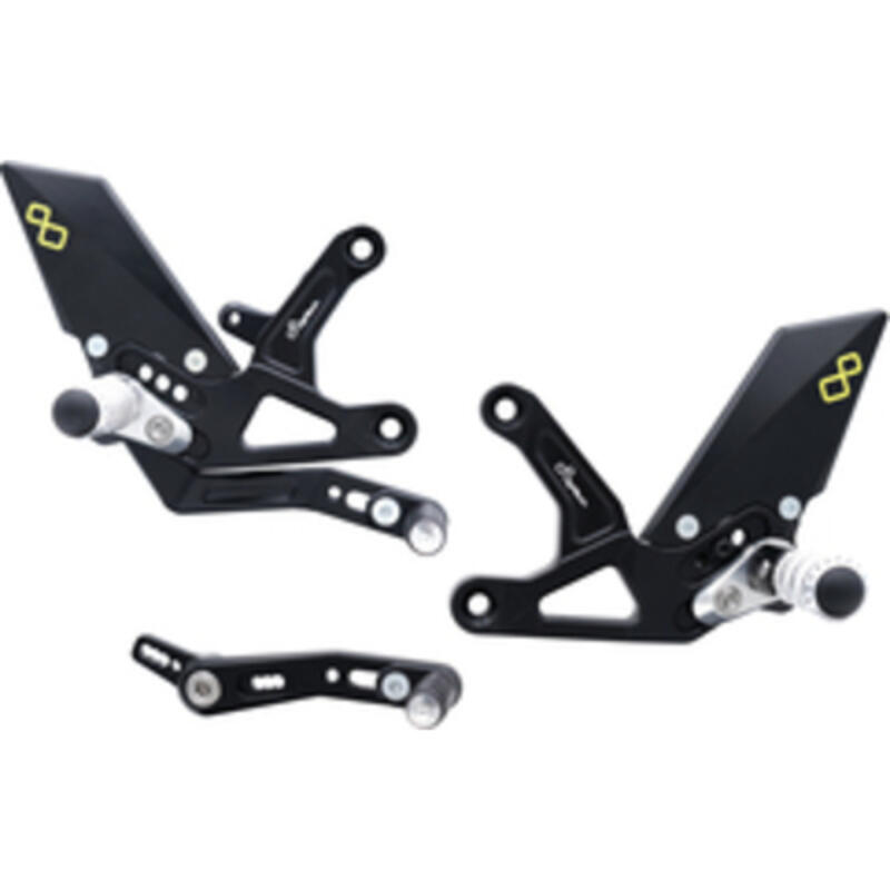 Adjustable Rear Sets With Fold Up Foot Pegs for Triumph Naturale